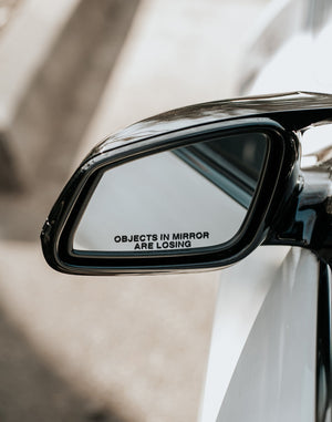 Car Mirrors Objects mirror wall sticker - TenStickers