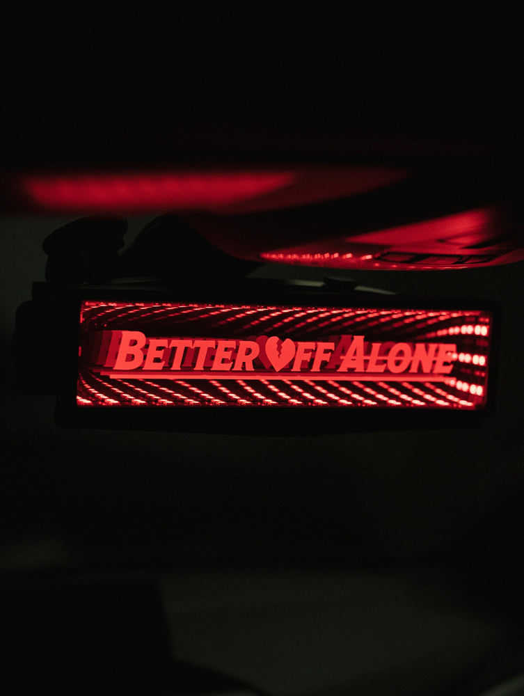 Better Off Alone -RGB 3D Rear Mirror