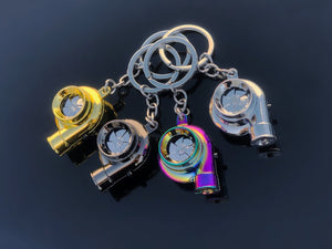 
                  
                    Load image into Gallery viewer, car turbo key chain 
                  
                